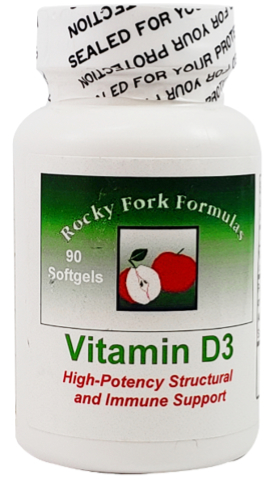 Vitamin D3 soft gels
